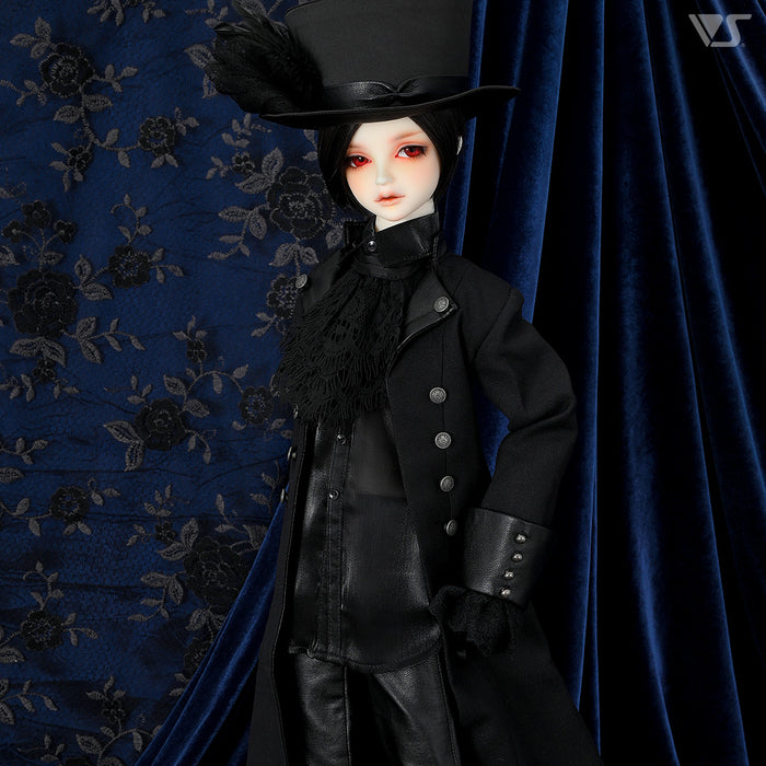 Gothic Lace-up Shirt Set