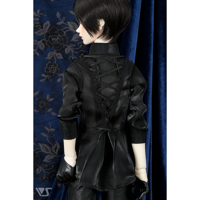 Gothic Lace-up Shirt Set