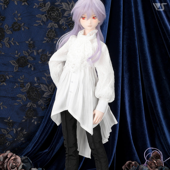 Flared Lace-up Shirt Set