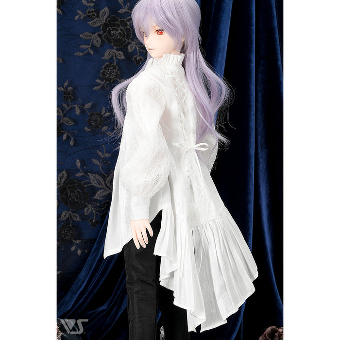 Flared Lace-up Shirt Set