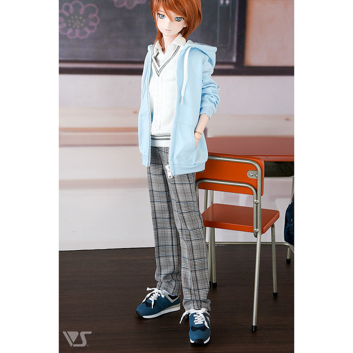 Plaid Pants (Gray)