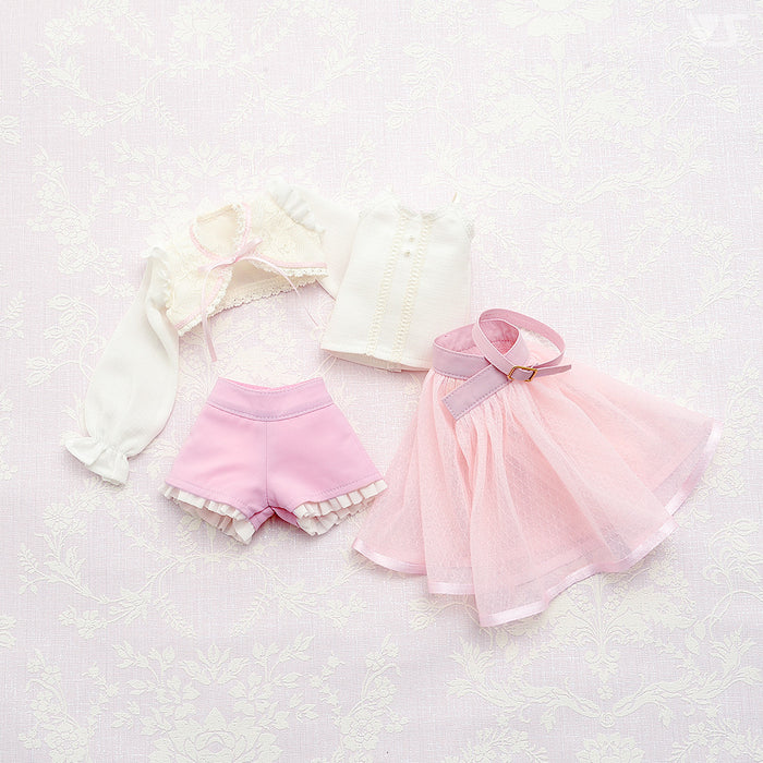 Girly Wrap Skirt Coord Set / Mini