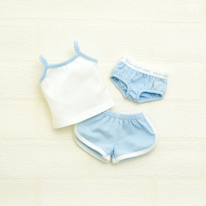 3-Piece Inner Set / Chimikko & Mini (Pale Blue)
