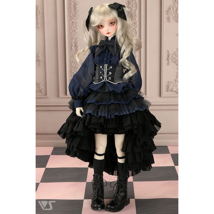 Princess Pompon Skirt / Mini (Black)