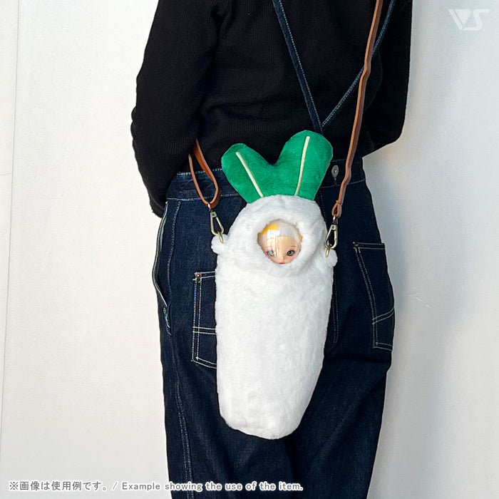 YO-SD Daikon Radish Plush Pouch