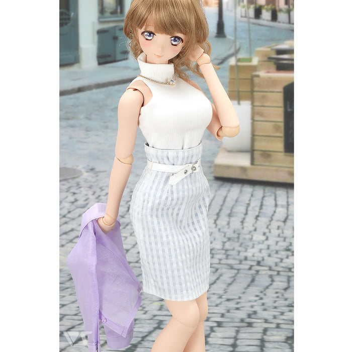 Off-the-shoulder Shirt Set