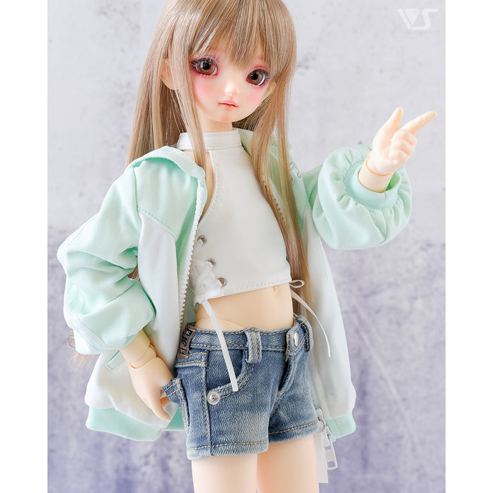 004 Jean Shorts / Mini (Blue)