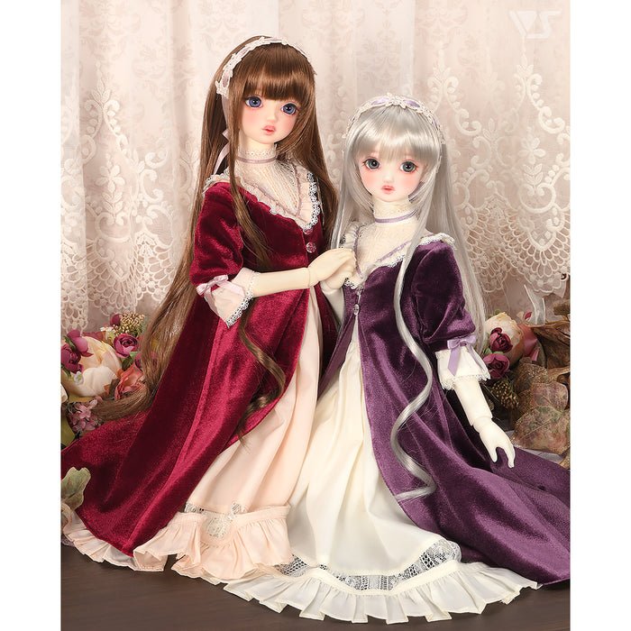 Velour Dress (Violet)