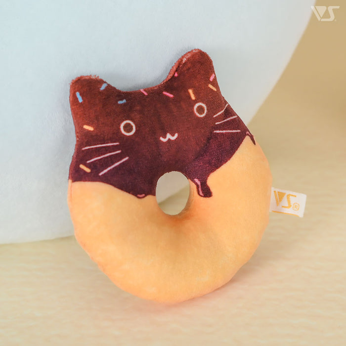 Cat Ears Donut & Bone Cushion Set