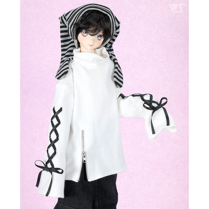 Rabbit Ears Hat & Leg Covers Set (Gray)