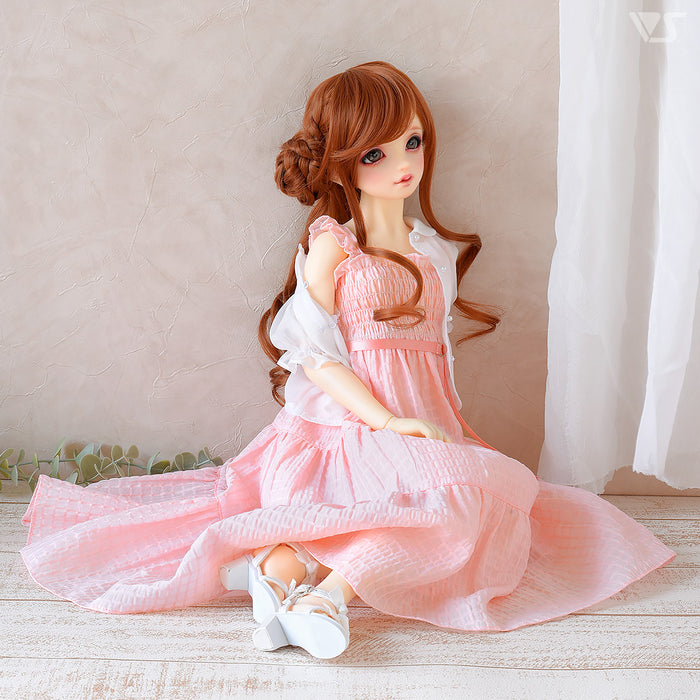 Shirring Dress Set