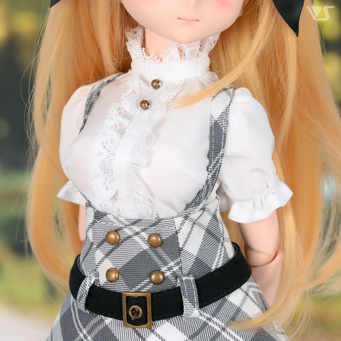Suspender Mini Skirt Set / Chimikko & Mini (Gray)