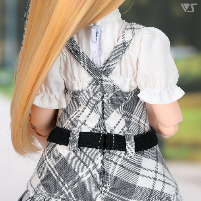 Suspender Mini Skirt Set / Chimikko & Mini (Gray)