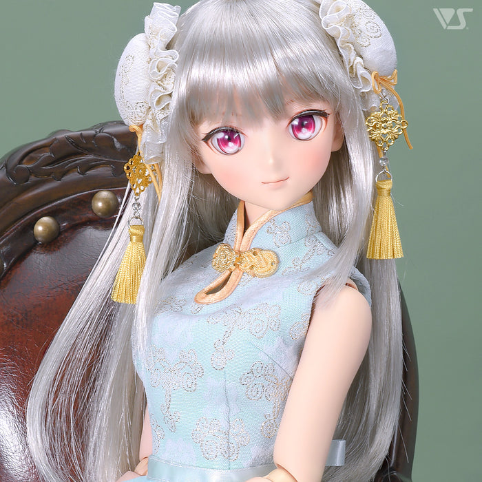 Peppermint Chinoiserie Dress (SS~M Bust)