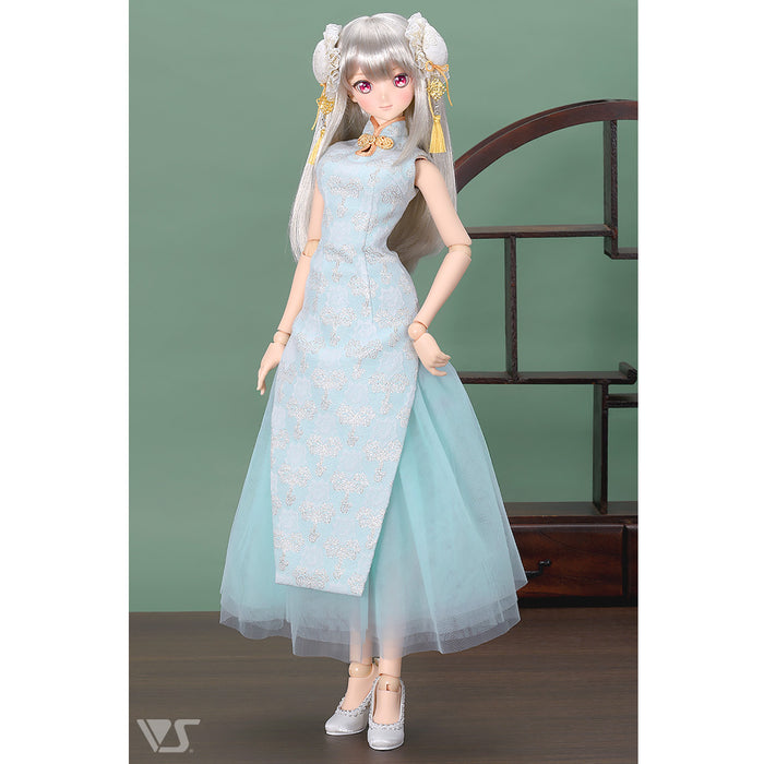 Peppermint Chinoiserie Dress (SS~M Bust)