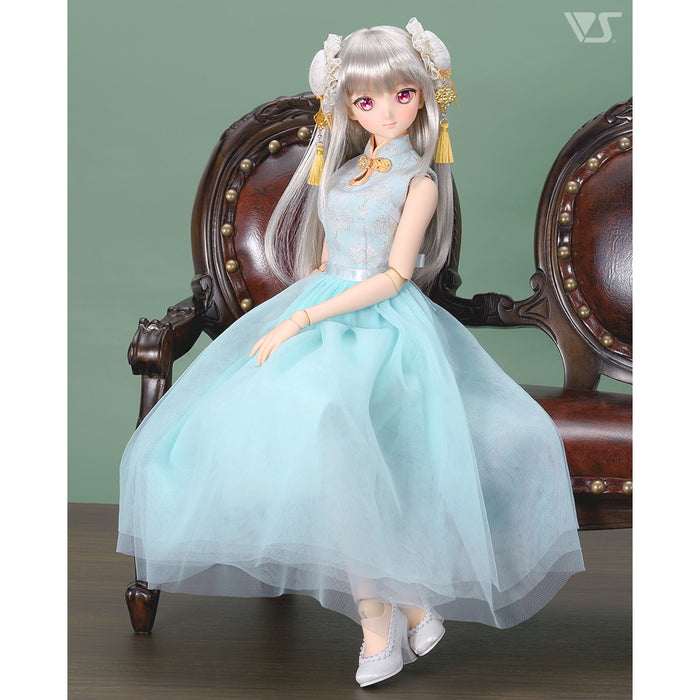 Peppermint Chinoiserie Dress (SS~M Bust)