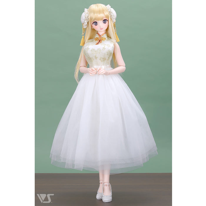 White Peony Chinoiserie Dress (L Bust / DDdy)