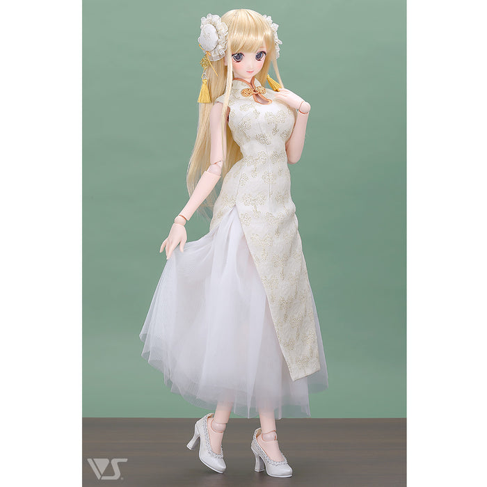 White Peony Chinoiserie Dress (L Bust / DDdy)