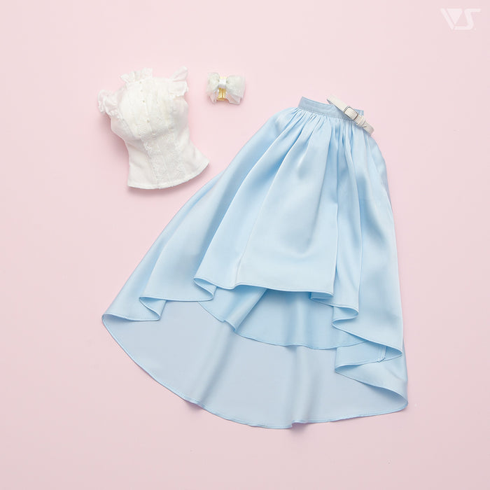 Sky Blue Skirt Set