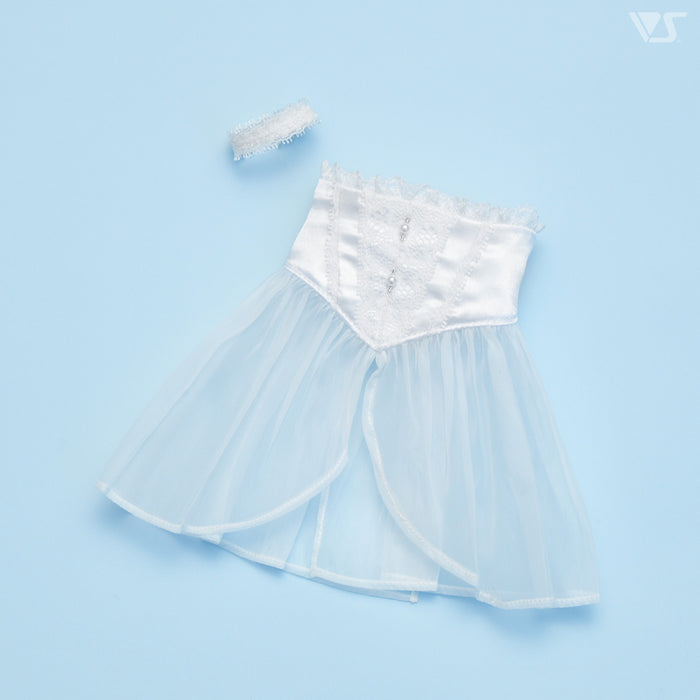 Milky Pearl Bustier Set