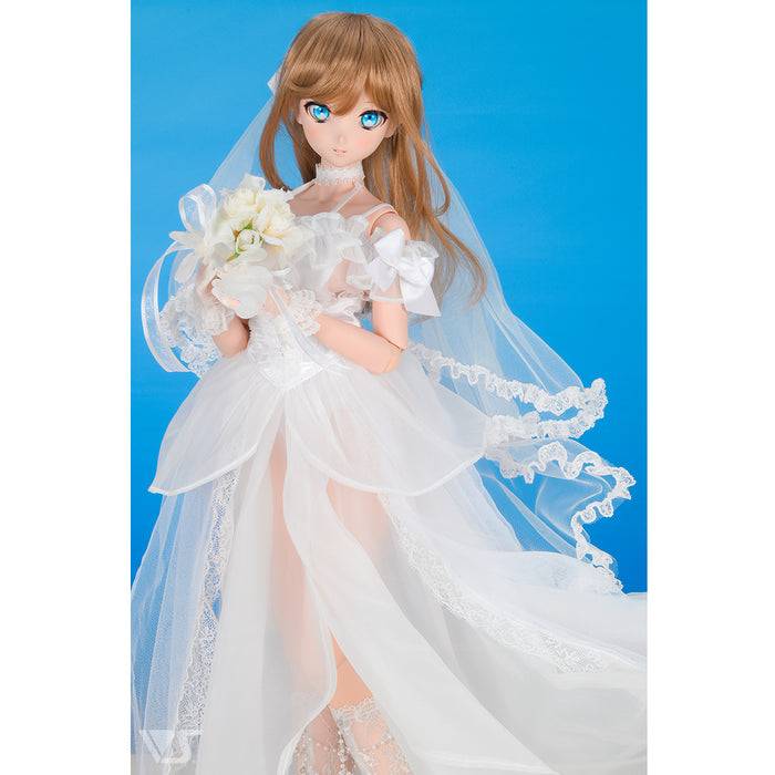 Dress Up Ribbon Veil (White / Tulle)