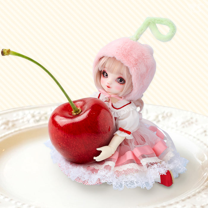 Cherry Dress Set / Chibi (Pink)