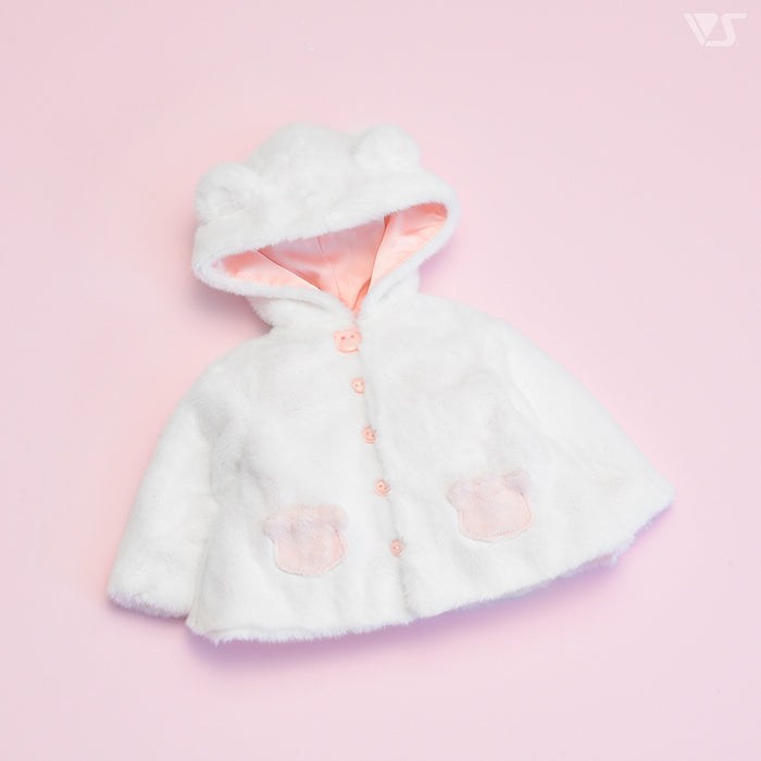 Bear Ears Coat / Mini (Strawberry Milk)