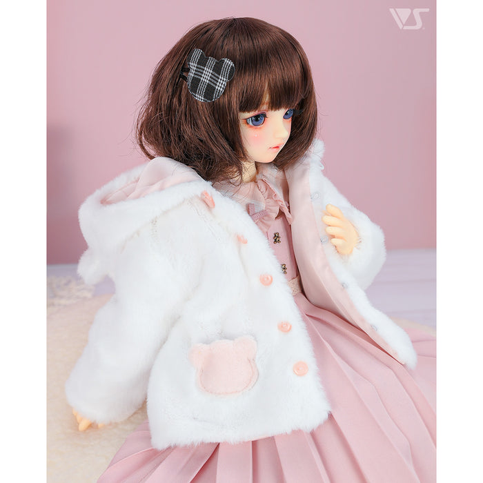 Bear Ears Coat / Mini (Strawberry Milk)