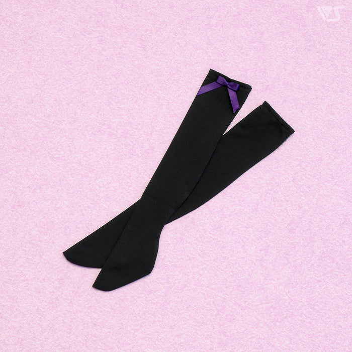 SD Socks (Black / Purple Ribbon)