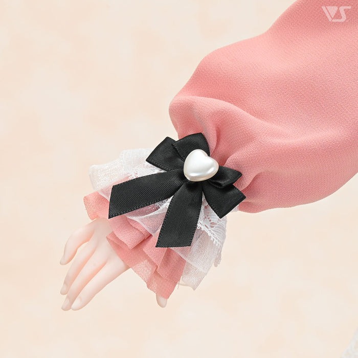 Wrist Cuffs (Organza / Black Ribbon)