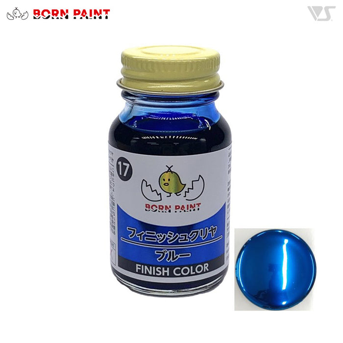 [Discount] [Bottling Error 20ml]  Born Paint 017 Finish Clear Color Blue