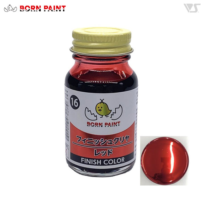 [Discount] [Bottling Error 20ml] Born Paint 016 Finish Clear Color Red