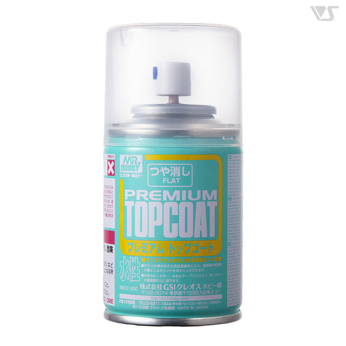 Mr. HOBBY Mr. Premium Top Coat Flat 88ml (Spray) B603