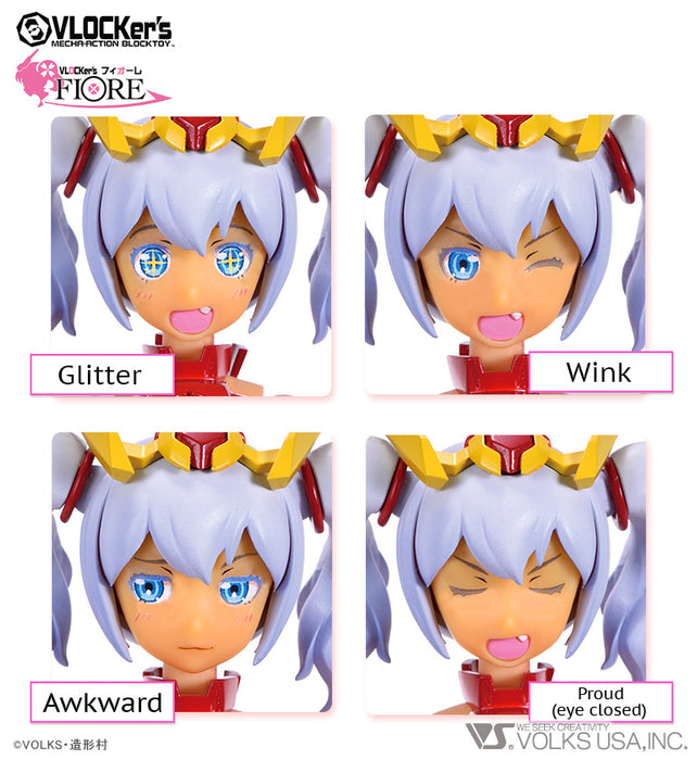 VLOCKer's FIORE PRIMULA SINENSIS Additional Faces Set No.03