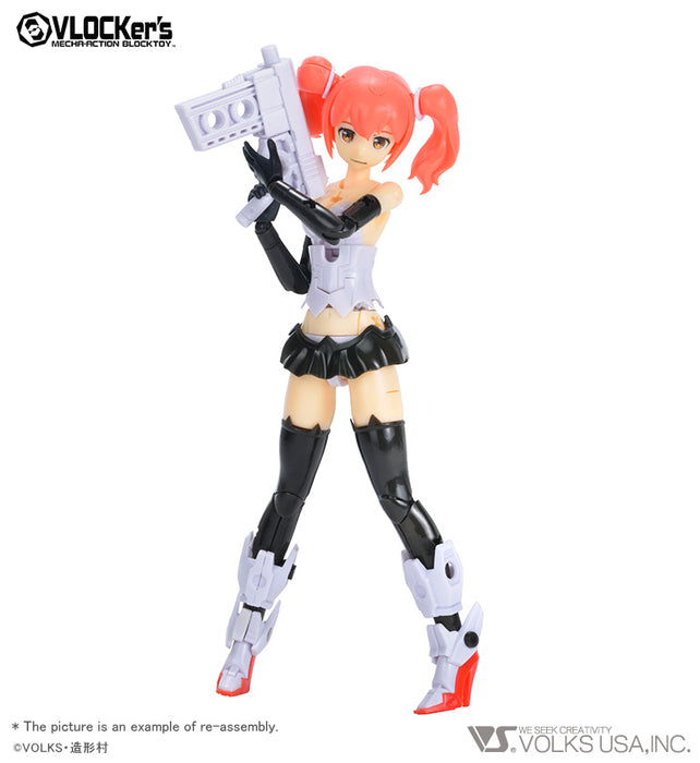 A.M. Soldier Armor III Gun & Chainsaw (White ver.)