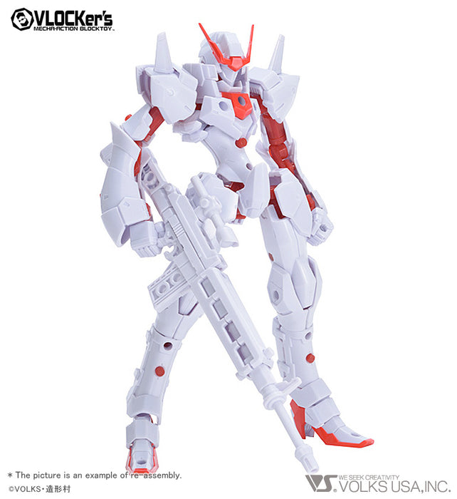 A.M. Soldier Armor III Gun & Chainsaw (White ver.)