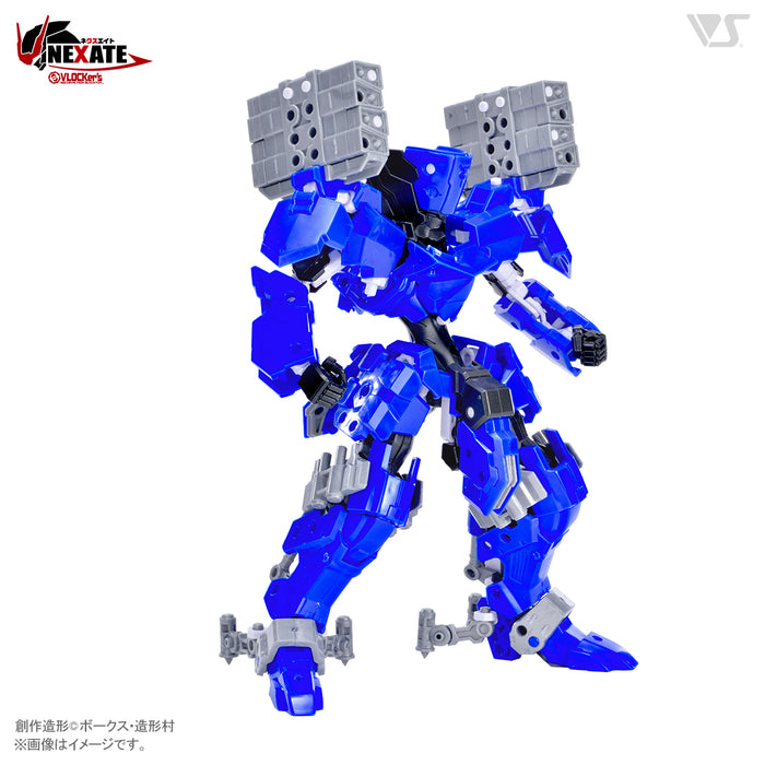 VLOCKer's NEXATE PRIME Long-Distance Shooting Type: V-LAST Armor Parts Set (Black / Blue ver.)
