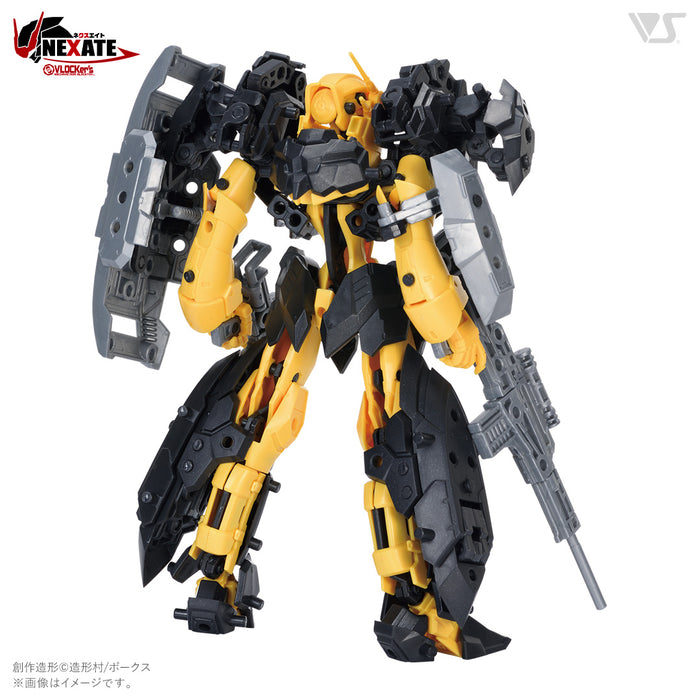 VLOCKer's NEXATE PRIME Short-Range Combat Type: V-LITZ Armor Parts Set (Yellow / Black ver.)