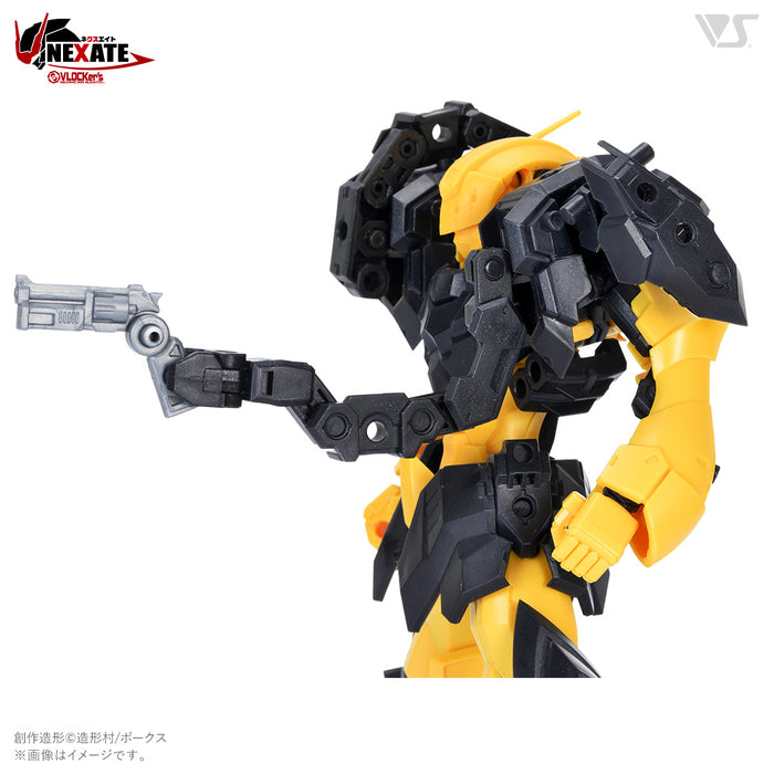 VLOCKer's NEXATE PRIME Short-Range Combat Type: V-LITZ Armor Parts Set (Yellow / Black ver.)