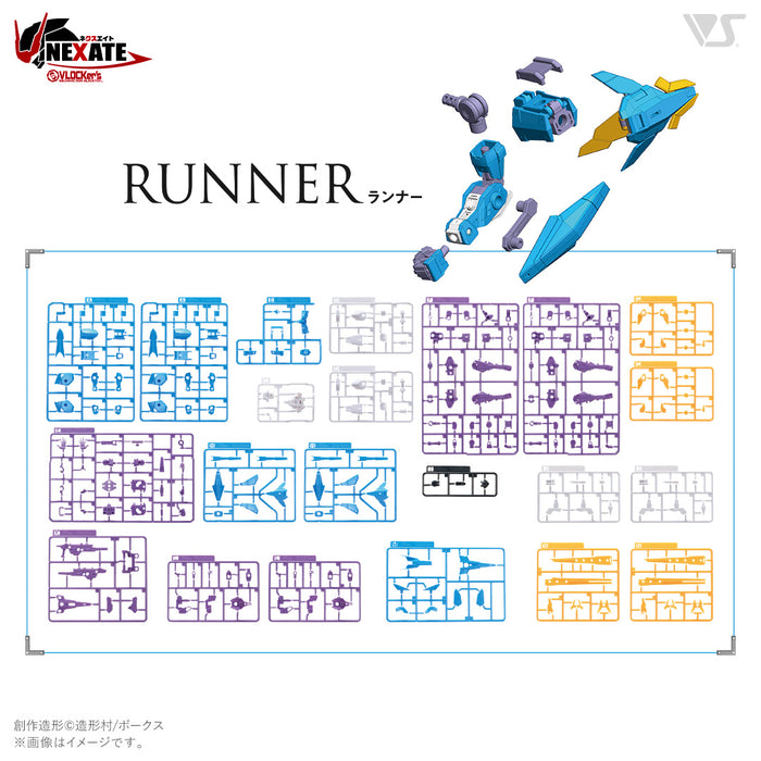 VLOCKer's NEXATE Falchion (Limited Edition Ver. with Clear Parts)