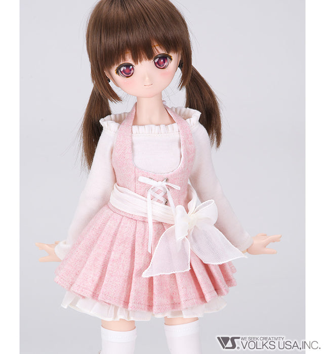 Halter-Neck Dress Set / Mini (Pink)