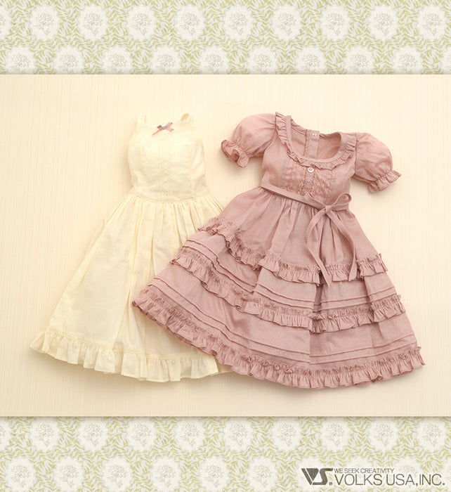 Dreaming Girl Dress (Mauve Pink)