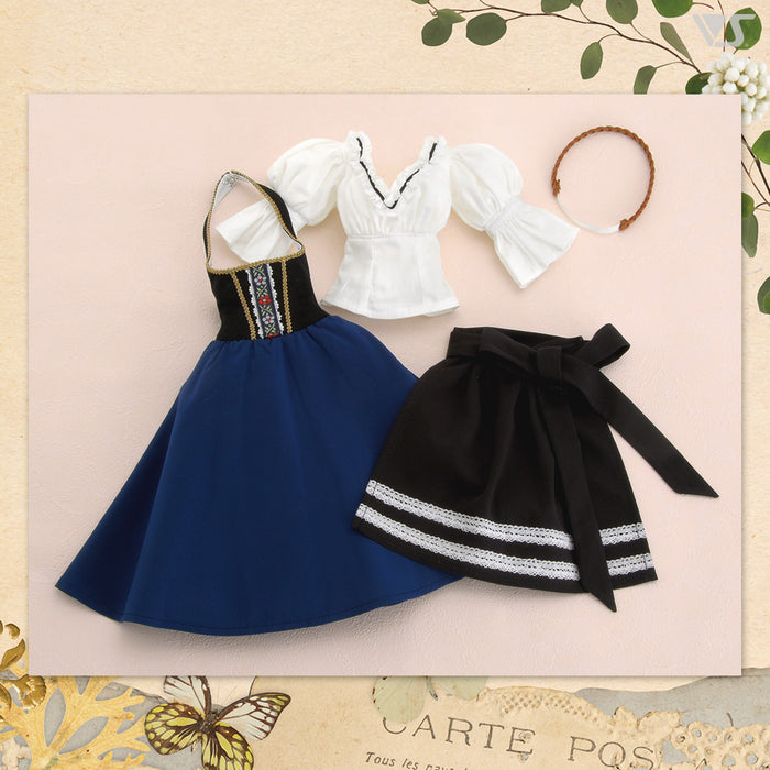 Blue Folklore Set (with a Headband)
