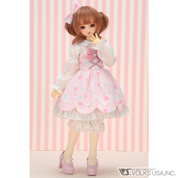 Colorful Polka Dot Lolita / Mini (Pink)