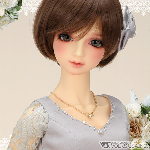 Beauty Pearl Silver Dress Set