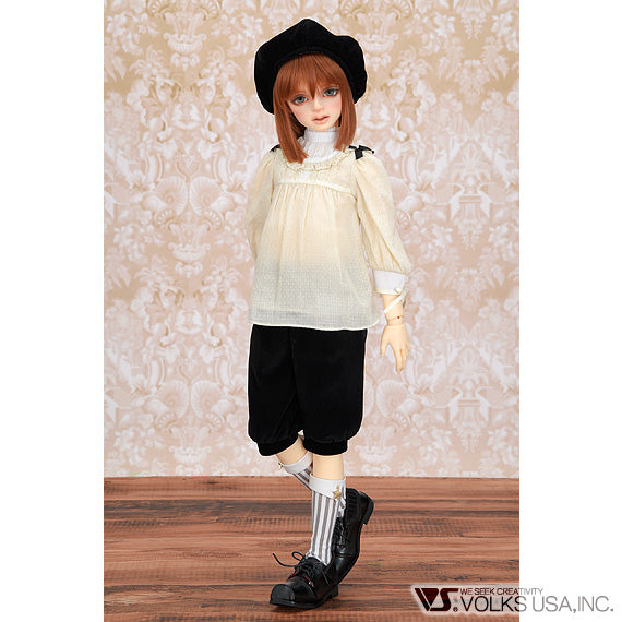 Bow Blouse & Beret Set