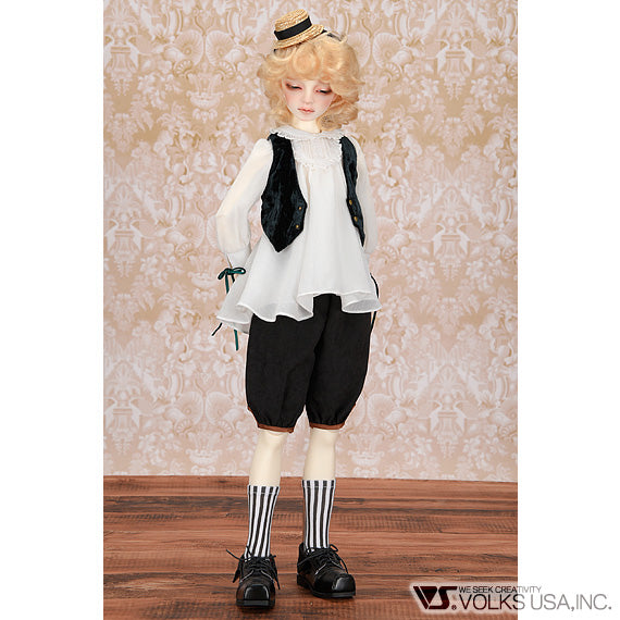 Longer-length Blouse & Vest Set