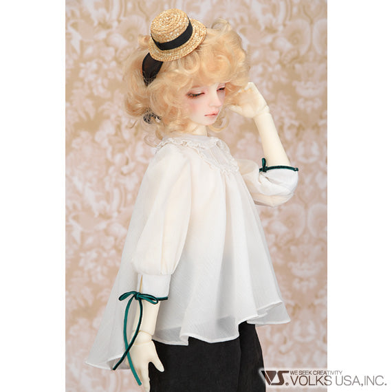 Longer-length Blouse & Vest Set