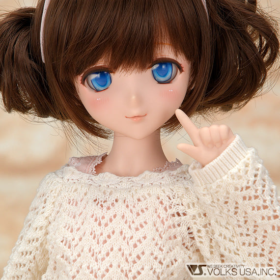 Lace Knit Set (White) / Mini