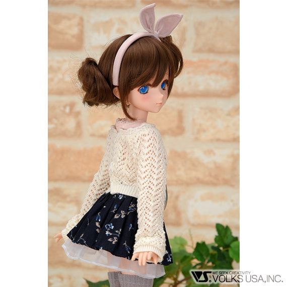 Lace Knit Set (White) / Mini